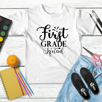 1st Grade Graduation Fun Squad T shirts, Kindergarten Team Shirts