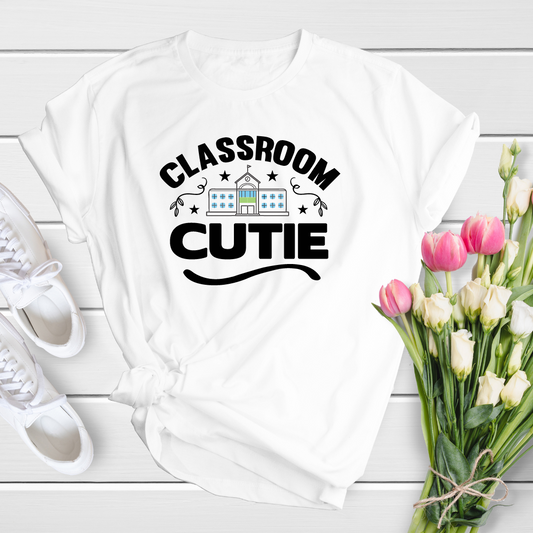 Custom Made Cute Toddler T Shirts, Back to School Classroom T-shirt