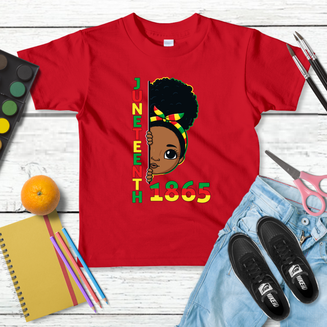 Girls Juneteenth Shirt (Toddler & Youth)