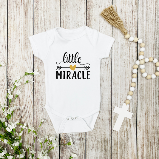 Little Miracle Infant Bodysuit Onesie | Coming Soon Onesie