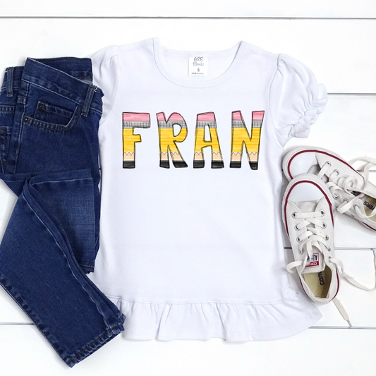 Personalized Back to School Kids Tee Shirts | Most Popular T-shirts