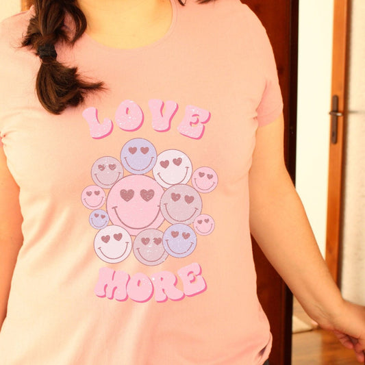 Love More Shirt - Retro