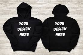 Hoodie - Back Design with Front Design