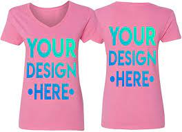 Women's Tee - Back Design with Front Design